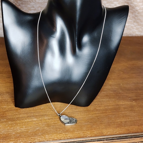 Sterling silver with abalone pendant - Picture 6 of 12